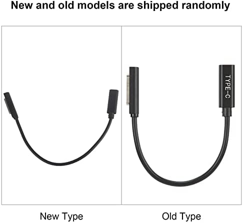 Adapter Kábel, Átutalás C Típus PD Tiszta Réz Gyorsan Töltő Adapter Kábel a Microsoft Surface Pro 1/2 / RT Számítógép,