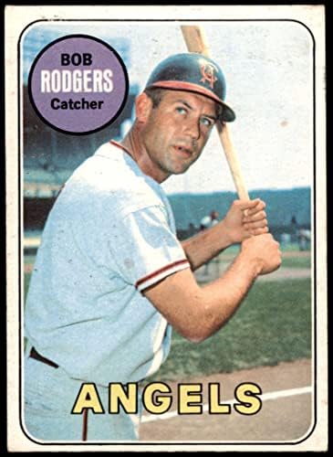 1969 O-Pee-Chee 157 Bob Rodgers Los Angeles Angels (Baseball Kártya) VG/EX Angyalok