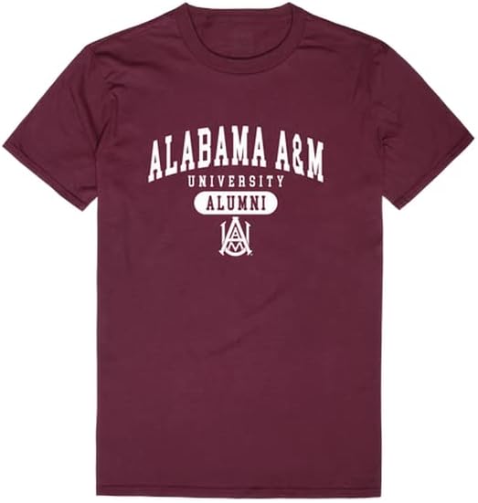 W Köztársaság Alabama A&M University Bulldogs Öregdiák Tee Póló
