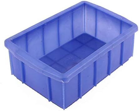 X-mosás ragályos Mély Kék Műanyag Téglalap alakú Elektronikus Alkatrészek Tároló Doboz Esetben(Custodia per contenitore