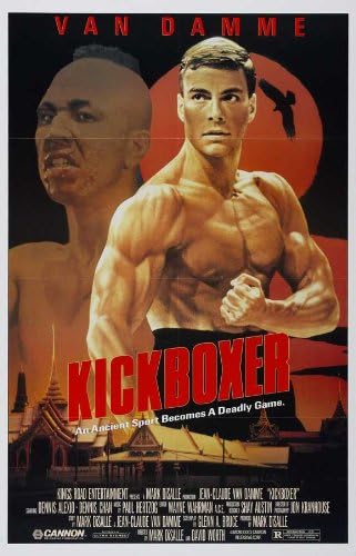 A Pop Kultúra Grafika Kickboxer Poszter Film 11x17 Jean-Claude Van Damme Rochelle Ashana Dennis Chan Dennis Alexio