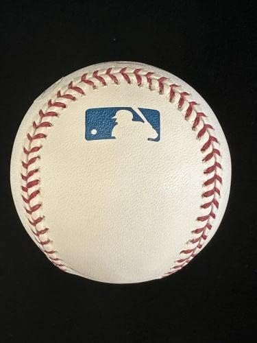 José Reyes New York Mets ALÁÍRT Hivatalos MLB Baseball w/TÁRSASÁGGAL matrica csak - Dedikált Baseball