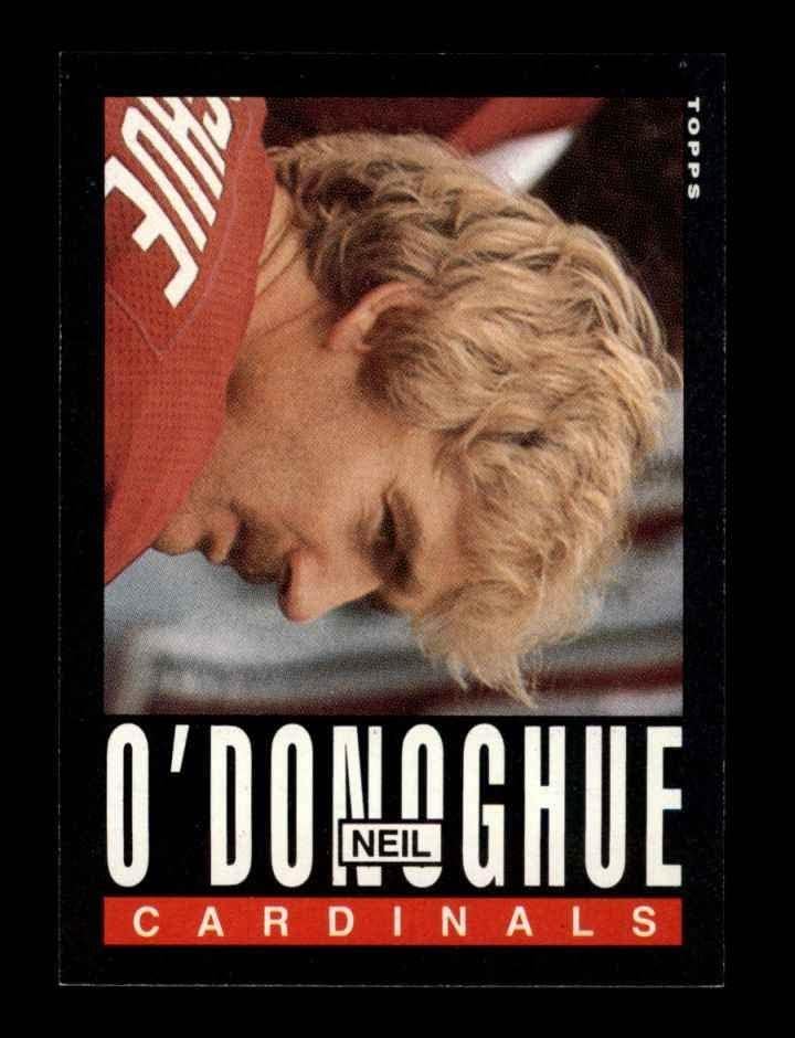 1985 Topps 145 Neil O ' donoghue St. Louis Cardinals-FB (Foci Kártya) NM/MT Cardinals-FB Auburn