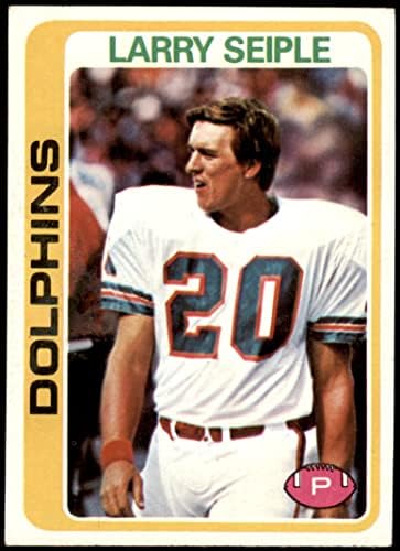1978 Topps 273 Larry Seiple Miami Dolphins (Foci Kártya) EX+ Delfinek Kentucky